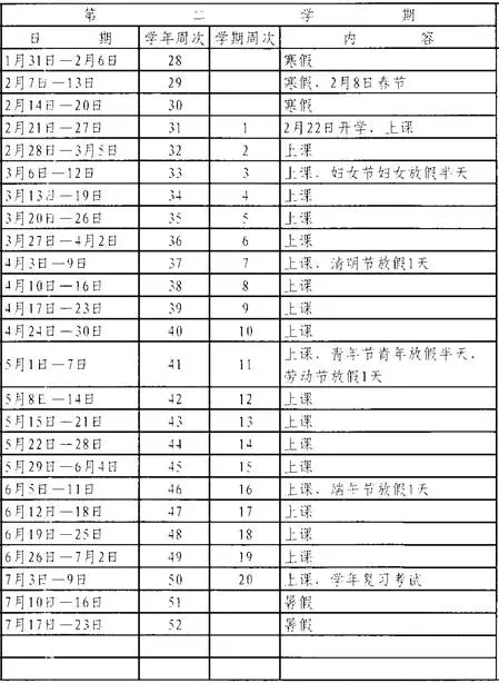 最新或2022（历届）年－最新或2022（历届）年学年广州中小学学校校历放假时间安排