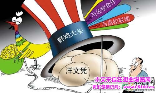 最新或2022（历届）年中国野鸡大学名单，野鸡大学是什么意思？