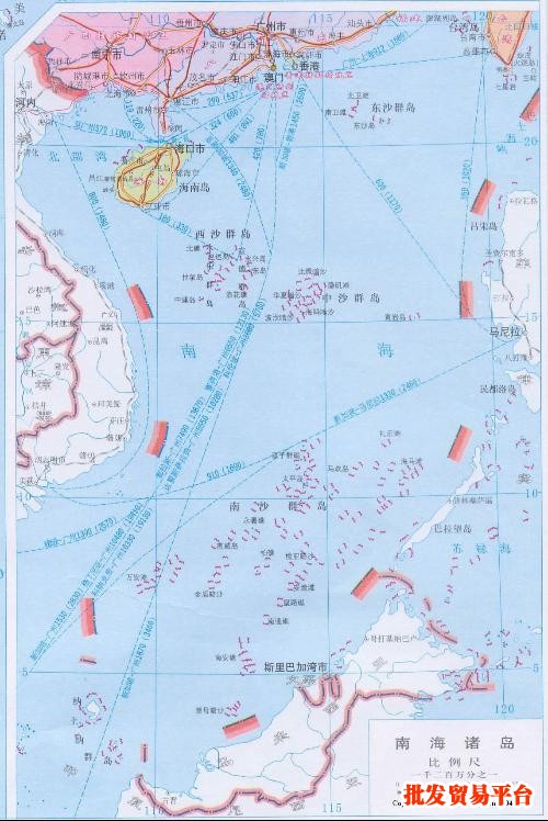 越南对南海主权地图，加拿大铁证中国南海主权菲越失声