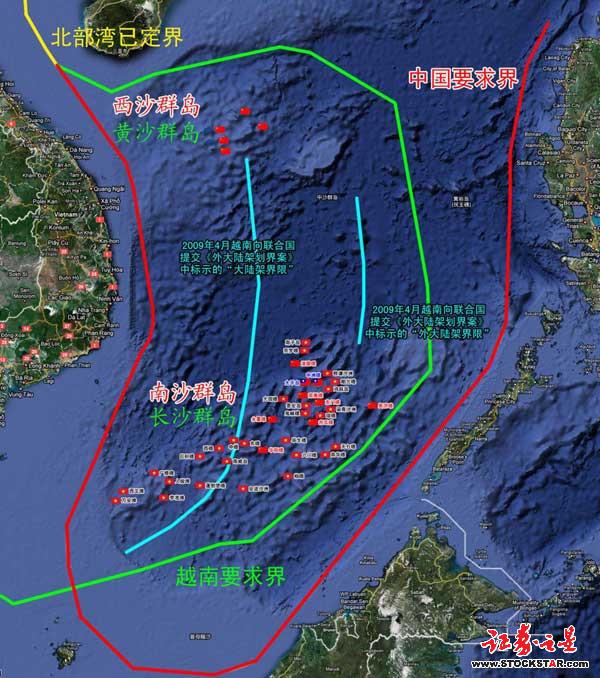 越南对南海主权地图，加拿大铁证中国南海主权菲越失声