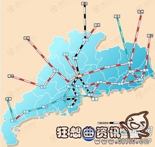 广州至湛江高铁线路图，湛江至广州高铁最新或2022（历届）年线路图