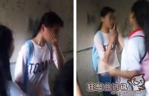 女生打架拍裸照事件，初中女生打架扒衣视频