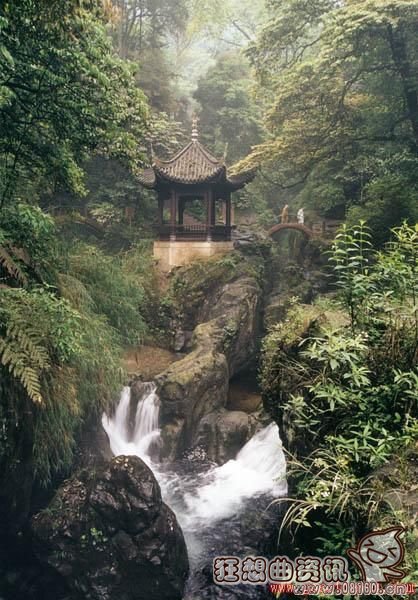 峨眉山徒步登山线路图，春末夏初四大线路游峨眉