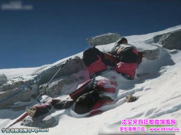 珠峰登山死亡遗体图片，珠峰登山者遇难图片（集合）