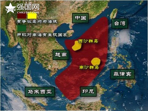 越南对南海主权地图，加拿大铁证中国南海主权菲越失声