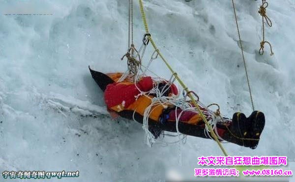 珠峰登山死亡遗体图片，珠峰登山者遇难图片（集合）