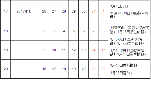 最新或2022（历届）年上海建桥学院寒假放假时间