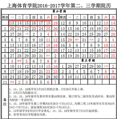 最新或2022（历届）年上海体育学院寒假放假通知书