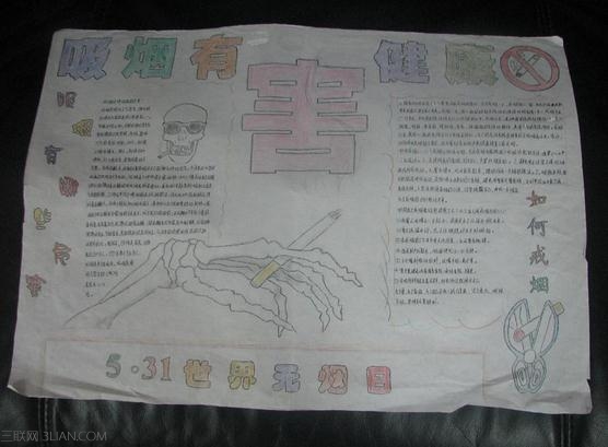 最新或2022（历届）年世界无烟日手抄报图文资料（推荐）    太阳教育网